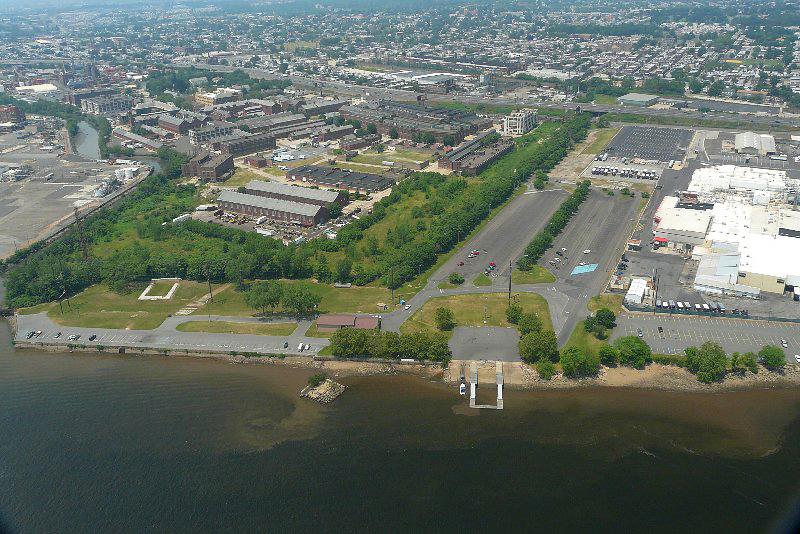aerial of arsenal boat launch